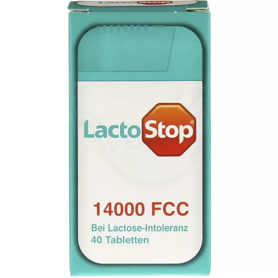 Lactostop 14.000 FCC Tabletten Spender 40 St