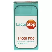 Lactostop 14.000 FCC Tabletten Spender 40 St