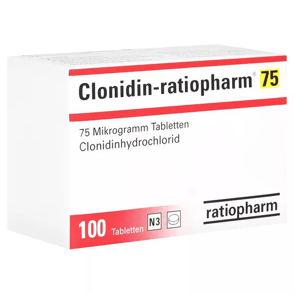 Clonidin-ratiopharm 75 Tabletten 100 St