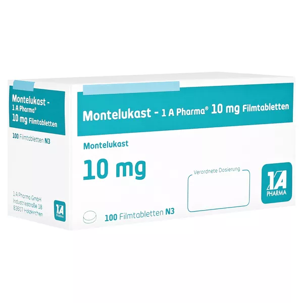MONTELUKAST-1A Pharma 10 mg Filmtabletten 100 St