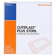 Cutiplast Plus Steril 7,8x10 cm Verband 55 St