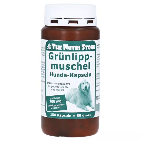 Grünlippmuschel 500 mg Kapseln f.Hunde 150 St