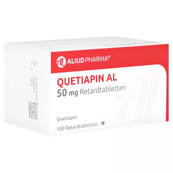 Quetiapin AL 50 mg Retardtabletten 100 St