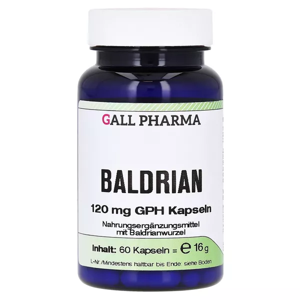 Baldrian 120 mg GPH Kapseln 60 St