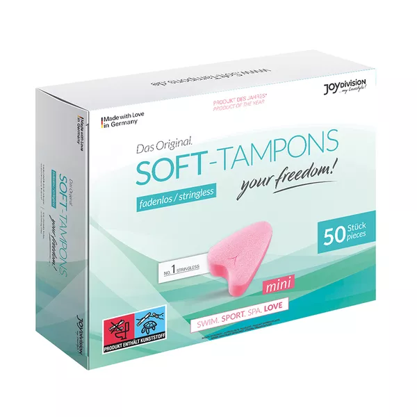 JOYDIVISION Soft-Tampons mini" – fadenlose Tampons" 50 St