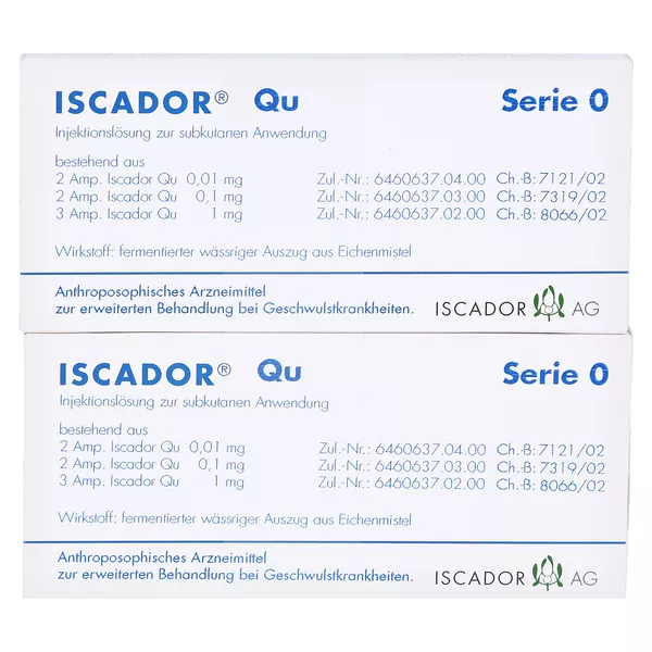 Iscador Qu Serie 0 Injektionslösung 14X1 ml
