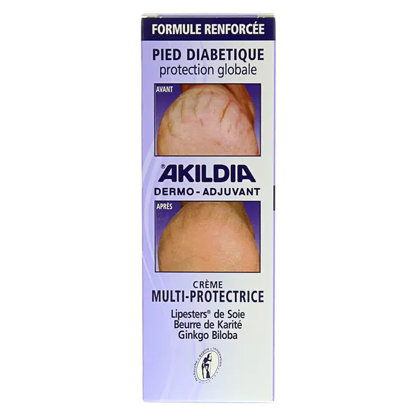 Akildia Fuß Schutzcreme für Diabetiker 75 ml