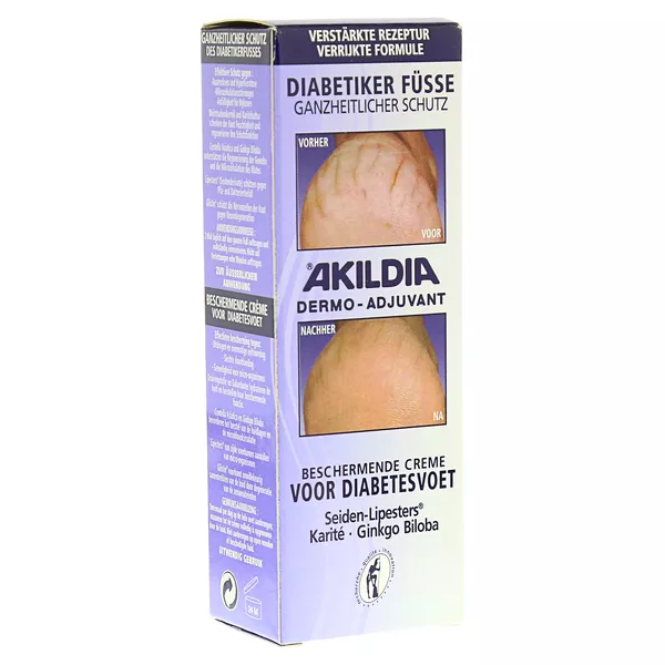 Akildia Fuß Schutzcreme für Diabetiker 75 ml