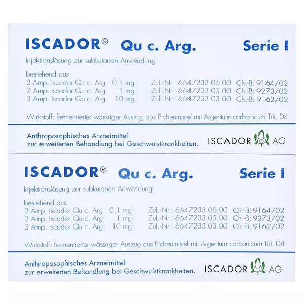 Iscador Qu C.arg Serie I Injektionslösun 14X1 ml