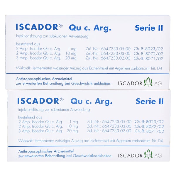 Iscador Qu C.arg Serie II Injektionslösu 14X1 ml