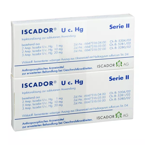 Iscador U c.Hg Serie II Injektionslösung 14X1 ml