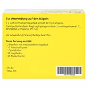 Ciclocutan 80 mg/g wirkstoffhaltiger Nagellack 6 g