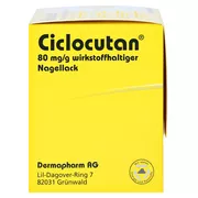 Ciclocutan 80 mg/g wirkstoffhaltiger Nagellack 6 g