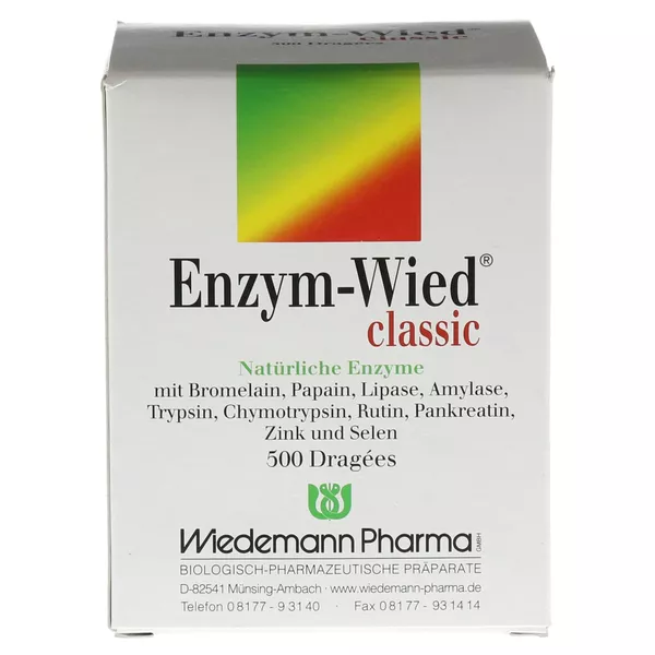 Enzym-wied Classic Dragees 500 St
