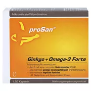 proSan Ginkgo+Omega-3 Forte, 120 St.