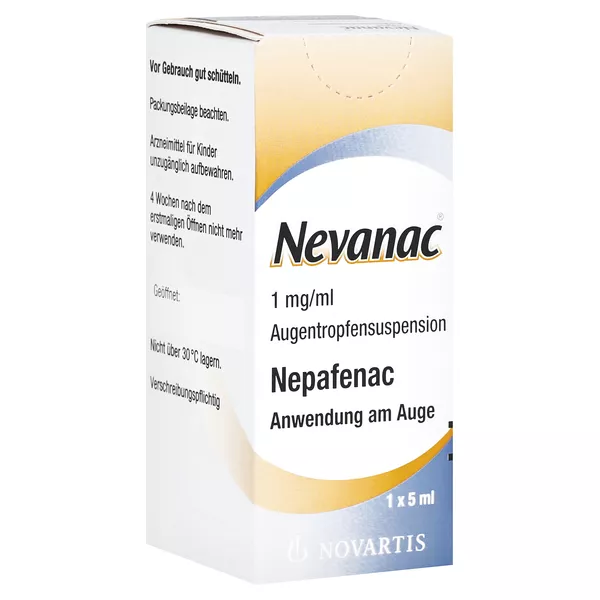 Nevanac 1 Mg/ml Augentropfensuspension 5 ml