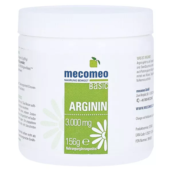 Arginin 3000 mg Pulver Dose Messbecher 30X3 g