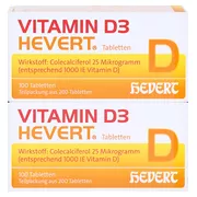 Vitamin D3 Hevert Tabletten, 200 St.