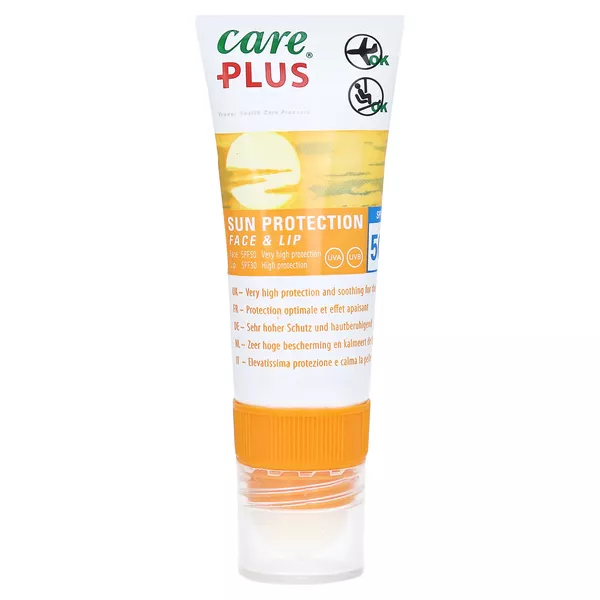 CARE PLUS Sun Protection Face & Lip SPF 20 ml