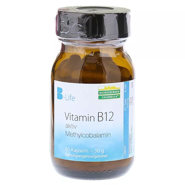 Vitamin B12 Aktiv Methylcobalamin Kapsel 60 St