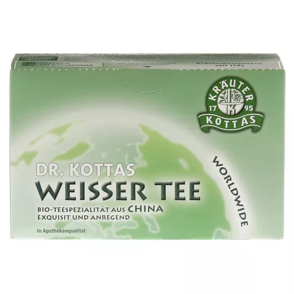 Dr.kottas Weißer Tee Filterbeutel 20 St