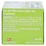 Grüner Hafertee mit Kakaoschalen Dr.KOTT 20 St