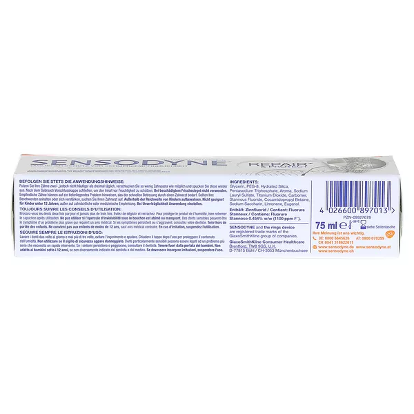Sensodyne Repair & Protect Whitening, 75 ml