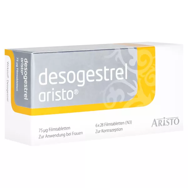 Desogestrel Aristo 75 µg Filmtabletten 168 St