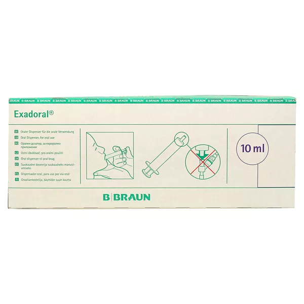 Exadoral B.braun Orale Spritze 10 ml 100 St