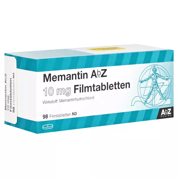 Memantin AbZ 10 mg Filmtabletten 98 St