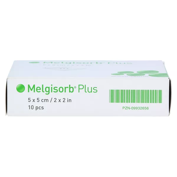 Melgisorb Plus Alginat Verband 5x5 cm st 10 St