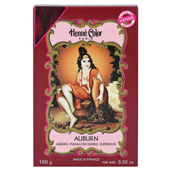 Henna Color Pulver mahagoni dunkel AUBUR 100 g