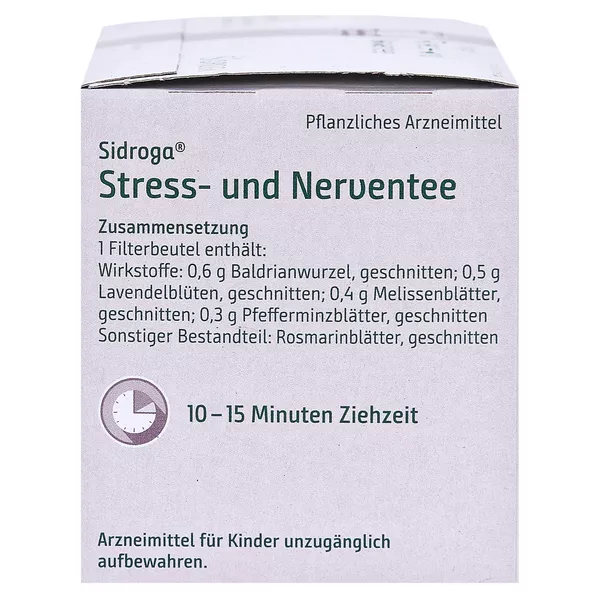 Sidroga Stress- und Nerventee Filterbeut 20X2,0 g