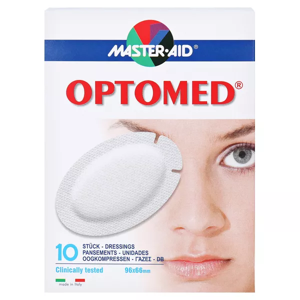 Optomed Augenkompressen Steril selbstkle 10 St