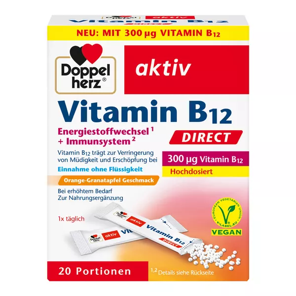 Doppelherz aktiv Vitamin B12 Direkt 20 St