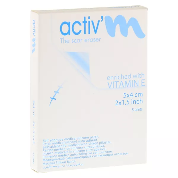 Activ'm Narbenpflaster mit Vitamin E 4x5 5 St