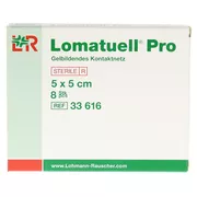 Lomatuell Pro 5x5 cm steril 8 St