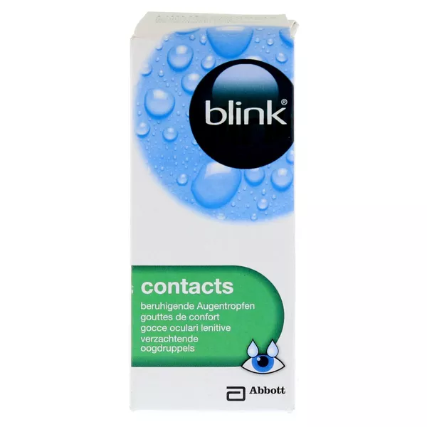 Blink Contacts Beruhigende Augentropfen 10 ml