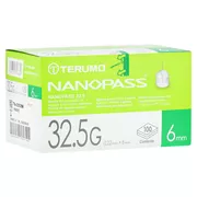 Terumo Nanopass 32,5 Pen Kanüle 0,22x6 m 100 St