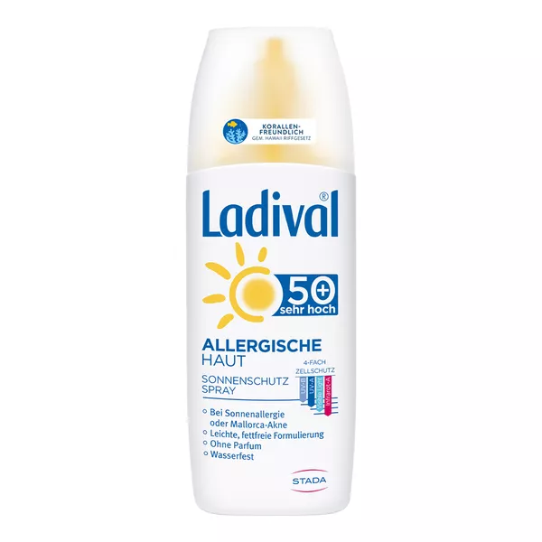 Ladival Allergische Haut Sonnenschutzspray LSF 50+ 150 ml