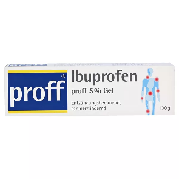 Ibuprofen Proff 5% Gel, 100 g