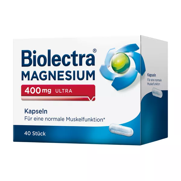 Biolectra MAGNESIUM 400 mg ultra Kapseln