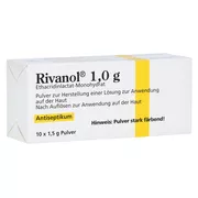 Rivanol 1,0 g Pulver 10 St