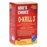 O Krill3 Omega-3 Krill-Öl Kapseln 60 St