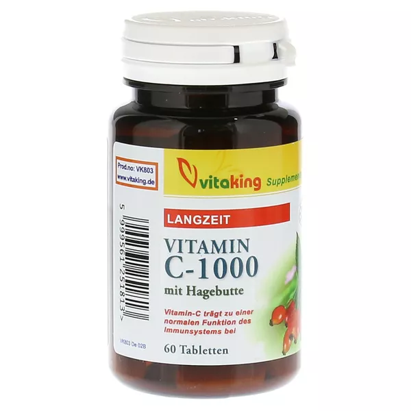 Vitamin C 1000 Langzeit Tabletten 60 St