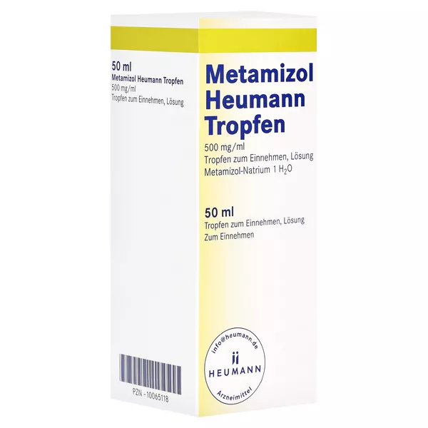 Metamizol Heumann Tropfen 500 mg/ml 50 ml