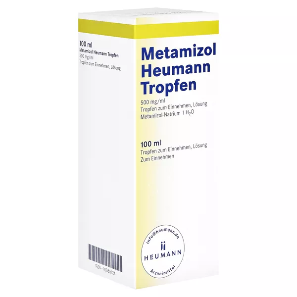 Metamizol Heumann Tropfen 500 mg/ml, 100 ml