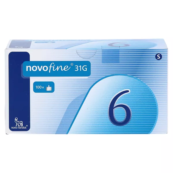 Novofine Nadeln 0,25x6 mm 100 St