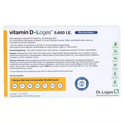 vitamin D-Loges 5.600 I.E. 30 St