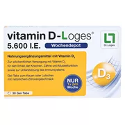 vitamin D-Loges 5.600 I.E. 30 St